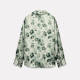 Naimah Green Floral Tie-Dye Long Sleeve Blouse Naimah Green Floral Tie-Dye Long Sleeve Blouse