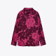 Calla Red Floral Design Long Sleeve Blouse Calla Red Floral Design Long Sleeve Blouse